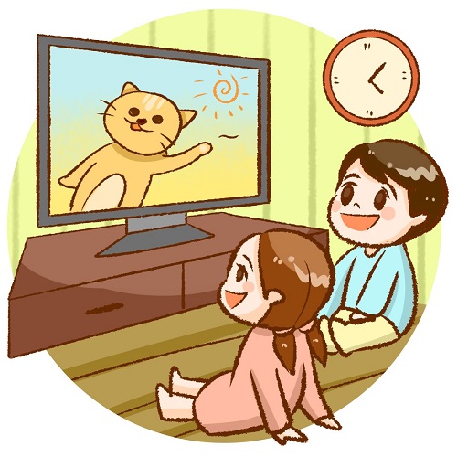 從孩子看電視時(shí)的姿勢(shì)中可以看出TA是否有眼部問題